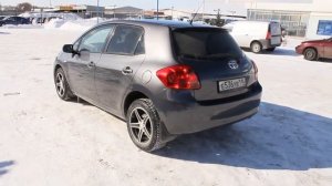 Обзор Тойота Аурис 2008 года. Toyota Auris 2008 Review