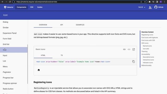 Learn Angular Material | Part #12 | Angular Material Icon | Angular Material for Beginner смотреть онлайн