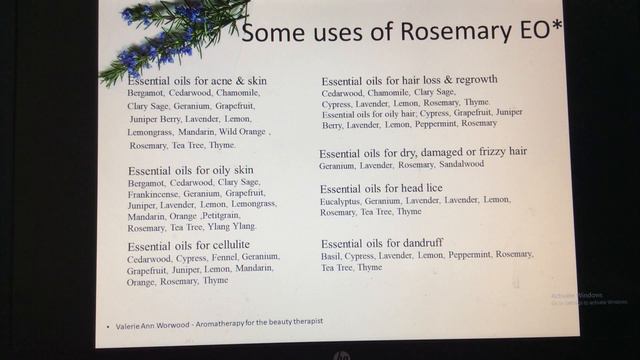 Rosemary essential oil, why and how to use it смотреть онлайн
