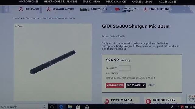 QTX SG350 and QTX SG300 Shotgun Mics and how a Shotgun Microphone Works смотреть онлайн