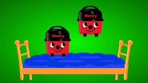 Five Little Monkeys Jumping On The Bed | Nursery Rhymes for Kids | Henry Hoover World