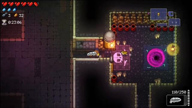 Enter the Gungeon- Hunter Past- Once you go black hole gun, you can't go back (hole gun) смотреть онлайн