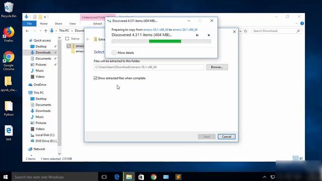 How to Install Emacs on Windows 10 смотреть онлайн