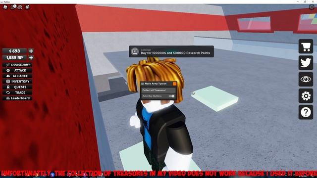 Noob Army Tycoon Script CollectTreasure AutoBuy | Roblox смотреть онлайн