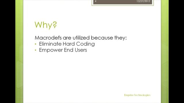 Pervasive Data Integrator - Macro Def Variables Part 1 смотреть онлайн