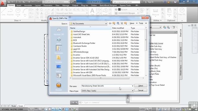 Using AutoCAD Sheet Sets Tutorial | The Sheet Set Manager смотреть онлайн