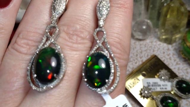 ЧЁРНЫЙ ЛЮКС ???ТОМНАЯ МАГИЯ ЧЕРНЫХ ОПАЛОВ ? ПЯТЬ ПАР ВЕЛИКОЛЕПНЫХ СЕРЁГ ??? смотреть онлайн