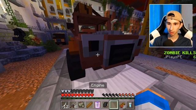 Biggest ZOMBIE APOCALYPSE in Minecraft! - Zombies Marketplace Map Gameplay [Part 1] смотреть онлайн