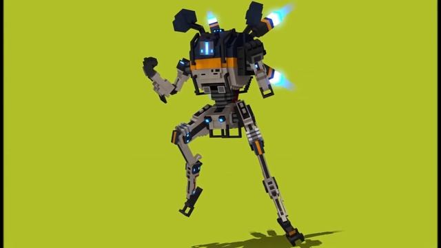 Minecraft Northstar Rig (Titanfall 2) (C4D) смотреть онлайн
