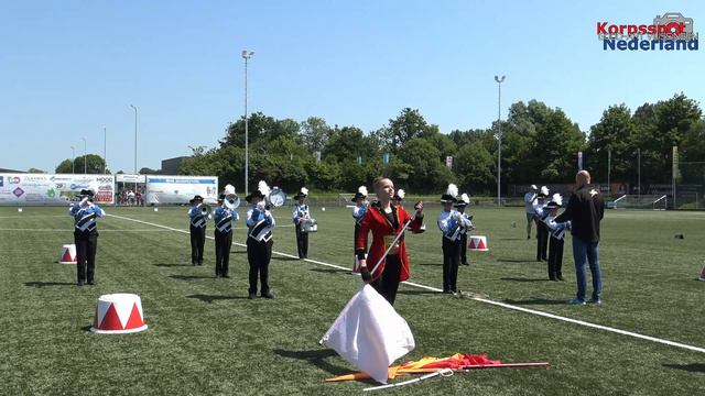 Showband Jong Holland Junioren tijderns MHM Jeugdfestival 2023 смотреть онлайн
