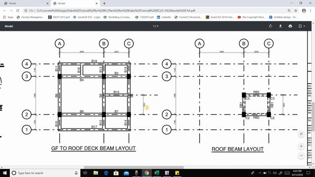 ETABS Tutorial for RC - Part 3 (Drawing of Beams and Columns) // Tagalog смотреть онлайн