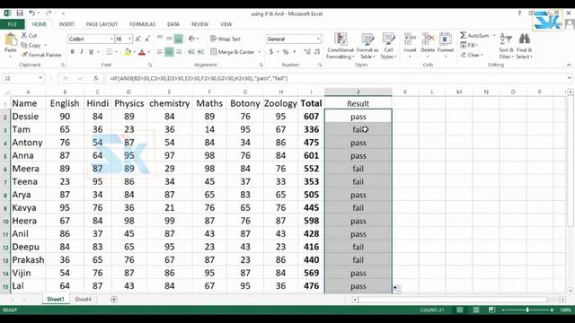 How to use logical functions in Excel | Malayalam смотреть онлайн