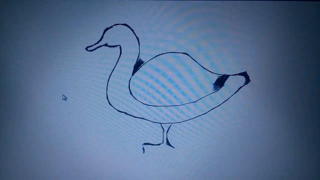 18V Как быстро нарисовать утку на компьютере How to draw DUCK смотреть онлайн