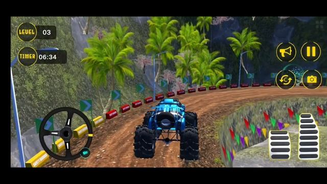 Monster truck driver car game | truck game | truck wala game | truck simulator | Bravo 1.0 gaming смотреть онлайн