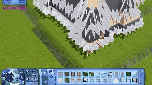THE SIMS 3: Building An Ice Castle