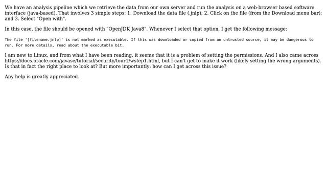 Not able to execute (.jnlp) file directly from download - Ubuntu (2 Solutions!!) смотреть онлайн