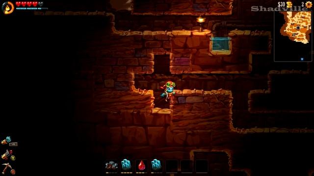 SteamWorld Dig 2 Прохождение игры #3: Город бомжей смотреть онлайн