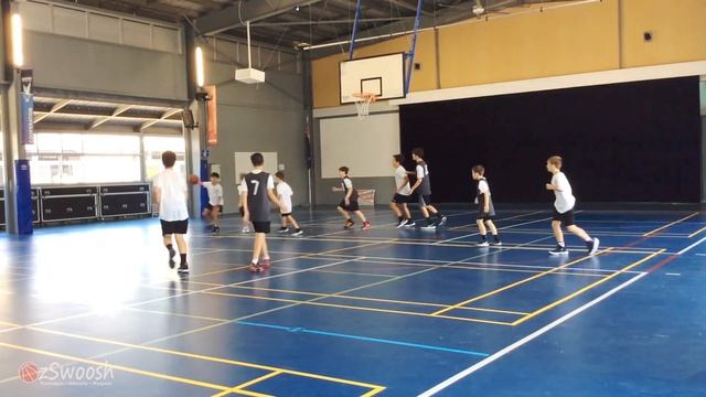 FUN Basketball Drills for Kids - ? Touchdown Try ? (? Passing Game) смотреть онлайн