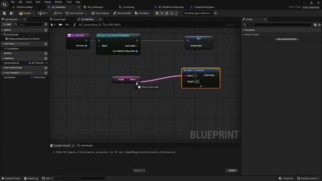 UE 5 Inventory System - Part 3: Creating the Inventory Pickup Logic смотреть онлайн