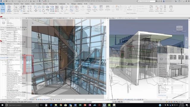 Revit 2019: Uncropped Perspective Views смотреть онлайн