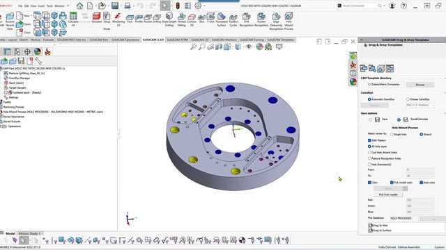 SolidCAM - Tip & Tricks: Using Hole type filter instead of the Hole diameter filter смотреть онлайн