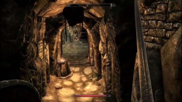 Skyrim - Gameplay on Ryzen 5 3400g - Vega 11 - medium settings