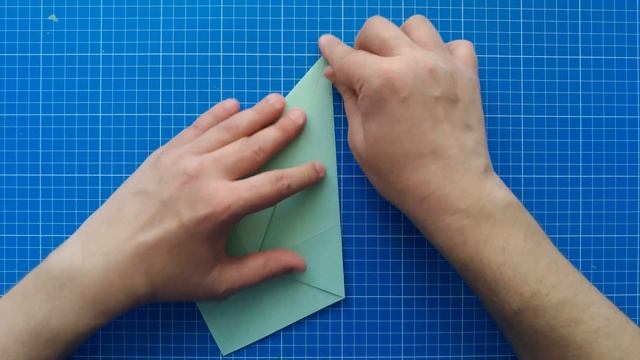Базовые формы оригами - рыба | Basic origami shapes - fish смотреть онлайн