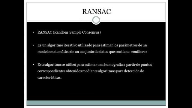 Detección de Objetos utilizando SIFT-RANSAC смотреть онлайн