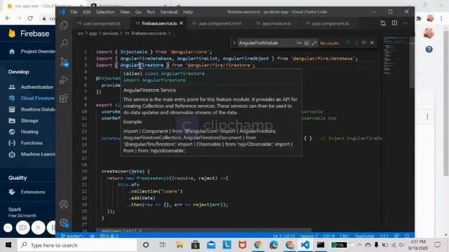 Super Easy Steps to integrate Angular 10 with Firebase | sample CRUD examples with code execution. смотреть онлайн