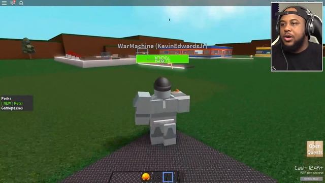 BECOMING WAR MACHINE IN ROBLOX смотреть онлайн
