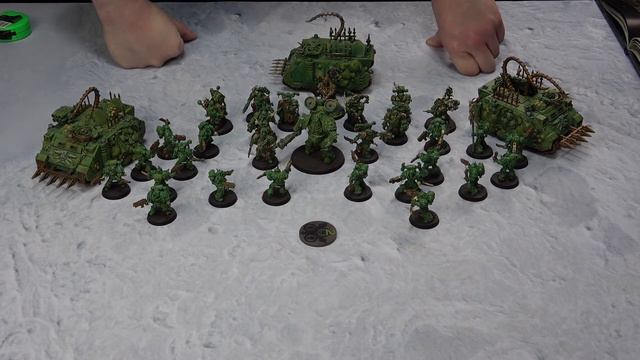 How I Play: Death Guard Battle Line - Plague Marines, Psychic Ritual (Death Guard Tactics) смотреть онлайн