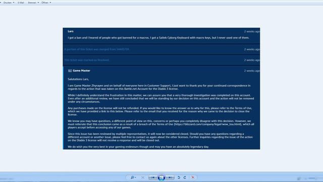The Story of my Ban in Diablo 3 смотреть онлайн
