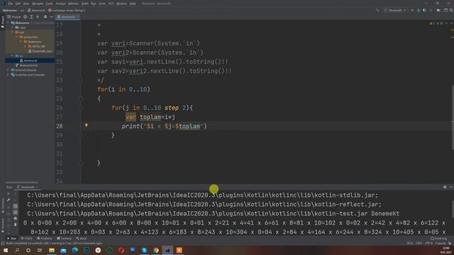 Kotlin döngüler смотреть онлайн