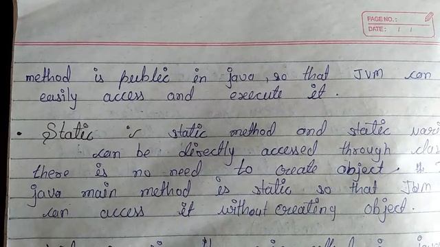 Why the main() method is public static void in java смотреть онлайн