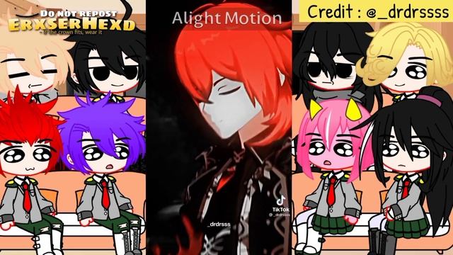 MHA React To Deku Past Life As Diluc [GENSHIN IMPACT]