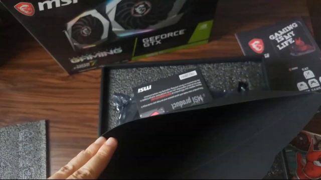 Msi Gaming GTX1660Ti 6G Unboxing смотреть онлайн