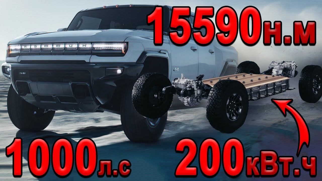 15590н.м, Самый большой аккумулятор - Электрический Хаммер 2021 смотреть онлайн