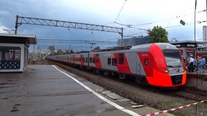 На «ЛАСТОЧКЕ» Москва-Нижний Новгород (весь путь) / by train from Moscow to Nizhny Novgorod