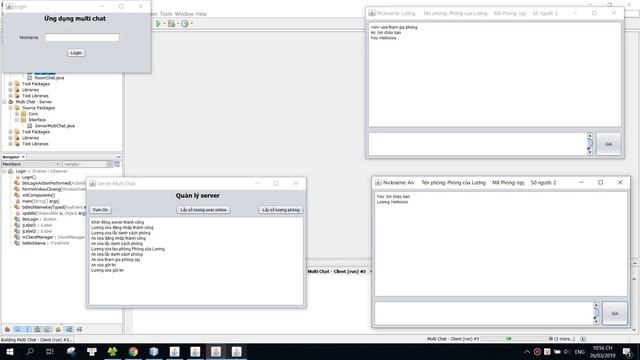 Ứng dụng Multi Chat - Socket Java смотреть онлайн