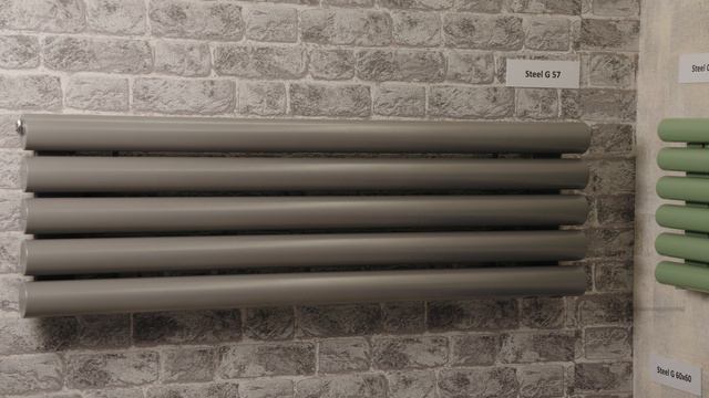 Горизонтальный радиатор Steel G 57 смотреть онлайн