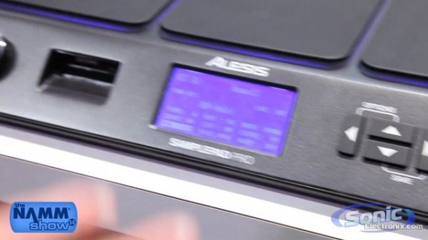 Alesis Sample Pad Pro Percussion Module | NAMM 2014