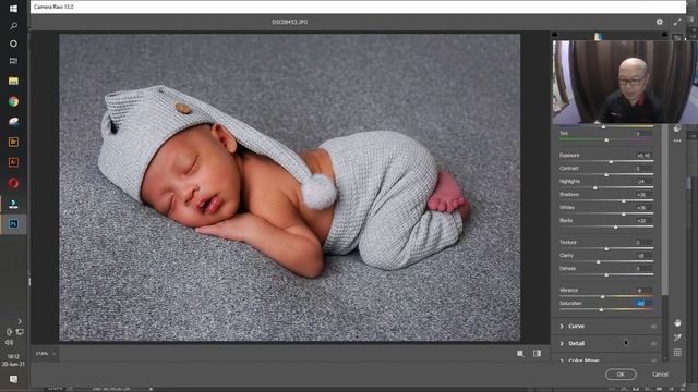 Belajar Photoshop - Cara Mudah Mengedit Foto Bayi Baru Lahir (Newborn Photo Editing) смотреть онлайн
