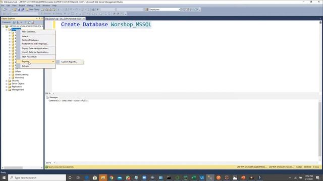 Create DataBase смотреть онлайн