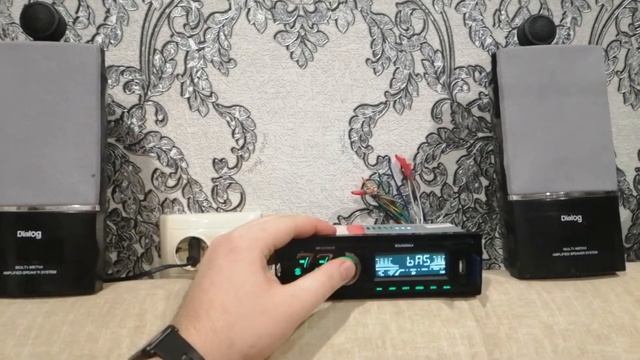 Soundmax ccr3070f + Dialog (4Ом 8Вт) + БП 12В 3А смотреть онлайн