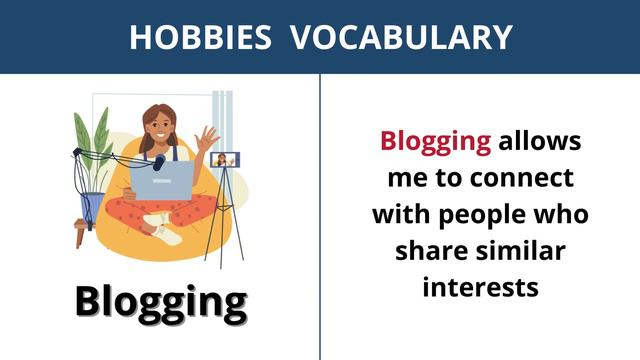 Hobbies Vocabulary In English || 23 Words + Quiz || Learn English Easy With Pictures #vocabulary