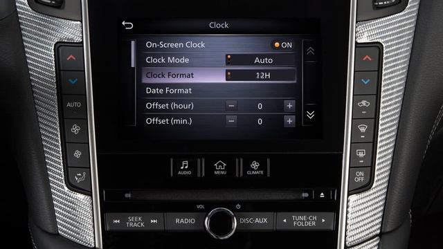 2020 INFINITI Q60 - Setting the Clock смотреть онлайн