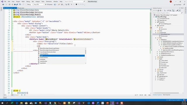 ASP.NET Core 3.1 Blazor CRUD Application - Create a Modal Popup Dialog смотреть онлайн