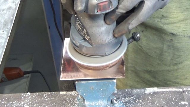 Полировка в зеркало. Медь. смотреть онлайн