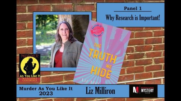 Murder As You Like It Mystery Conference 2023 Promotion