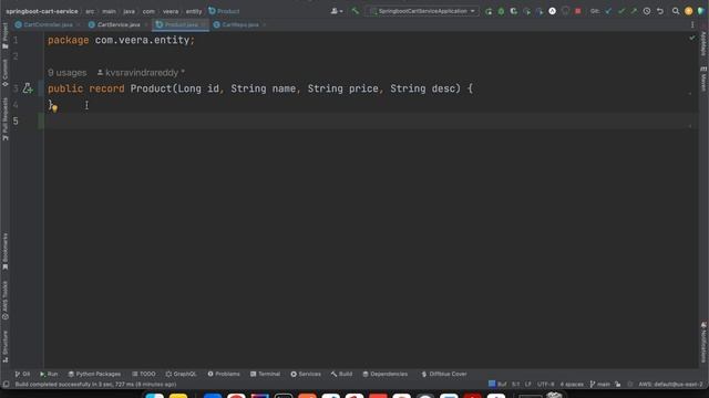 Java Record Class - Realtime application смотреть онлайн